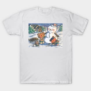 Build a Snowman T-Shirt